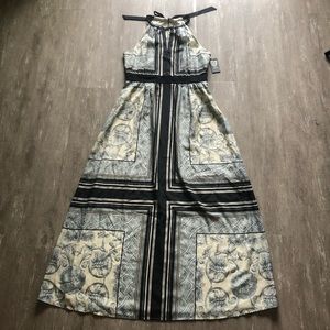 Vince Camuto Baroque Maxi Dress